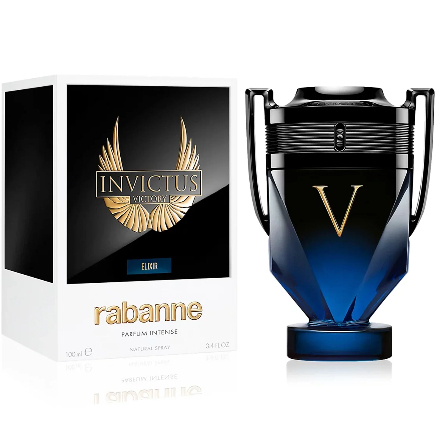 Paco Rabanne - Invictus Victory Elixir - Parfum Intense - Men - 3.4 OZ - Free Shipping